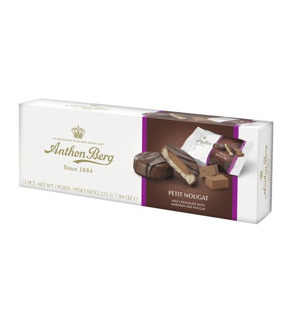 Anthon Berg Petit Nougat Milk Chocolate Marzi 225g