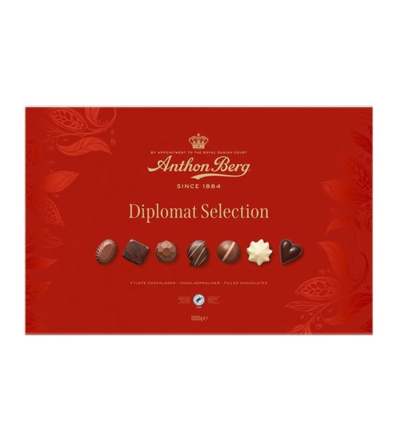 Anthon Berg Diplomat Selection Bombonierka 1kg