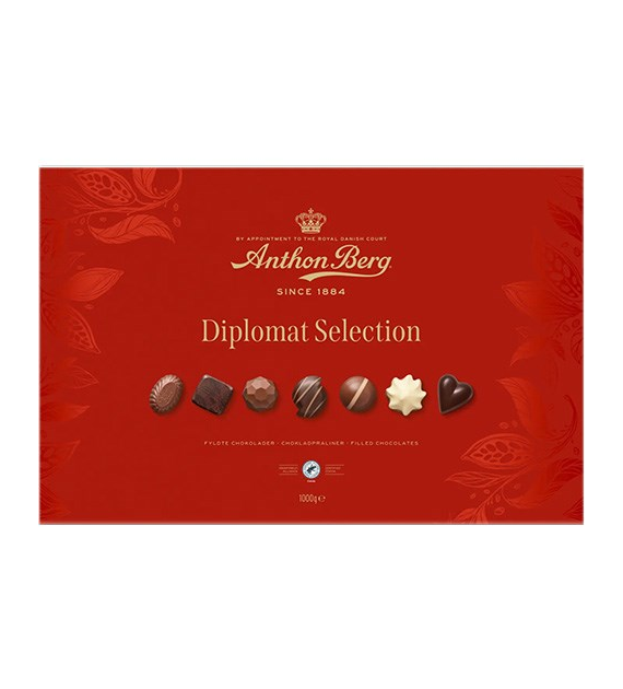 Anthon Berg Diplomat Selection Bombonierka 1kg