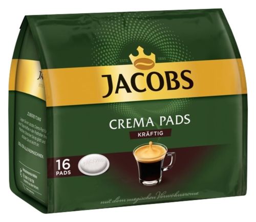 Jacobs Crema Pads Kraftig Pads 16szt 105g