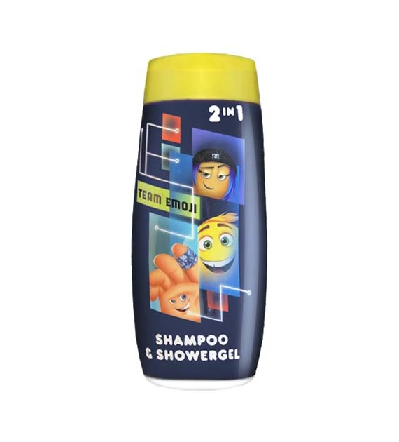 Team Emoji 2in1 Shampoo & Gel 300ml