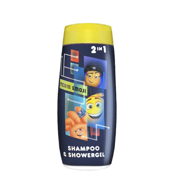 Team Emoji 2in1 Shampoo & Gel 300ml