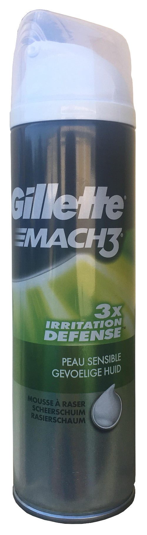 Gillette Irritation Defense Sensible Pianka 250ml