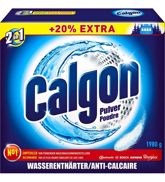 Calgon 2in1 Proszek do Pralek 1,9kg