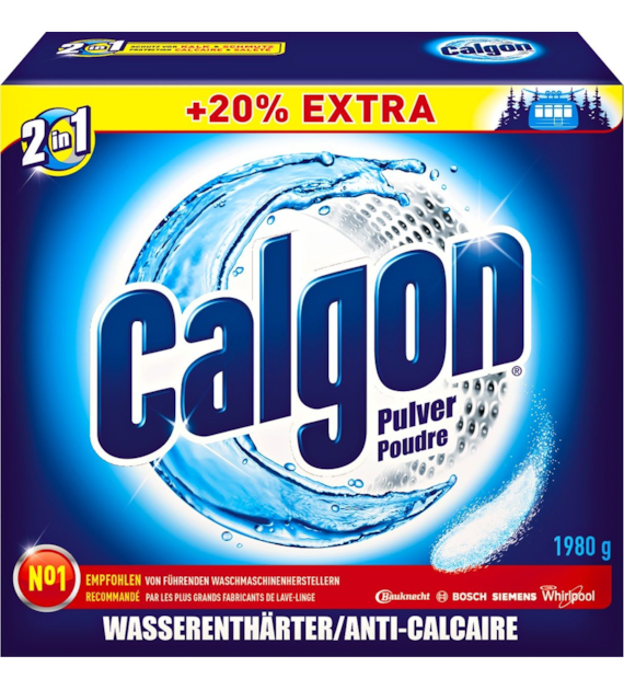 Calgon 2in1 Proszek do Pralek 1,9kg