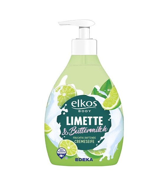 Elkos Cremeseife Limette Buttermilch Mydło 500ml