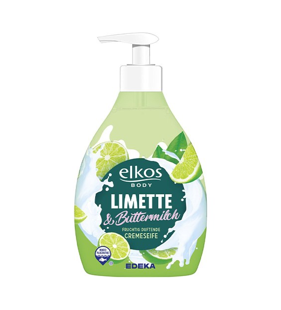 Elkos Cremeseife Limette Buttermilch Mydło 500ml