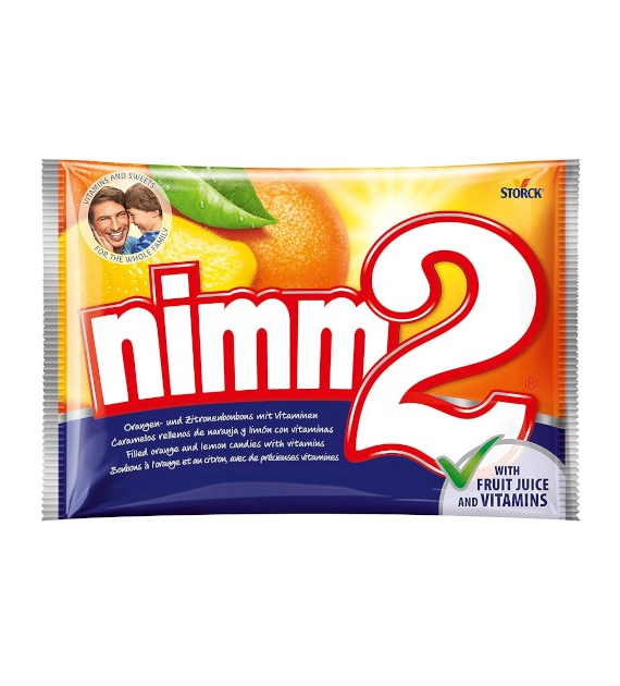 Nimm2 Orange Zitrone Cukierki 145g