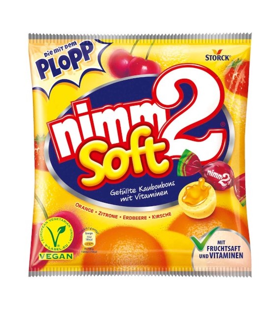 Nimm2 Soft Orange Kirsche Zitrone Erdbere Cuk 116g