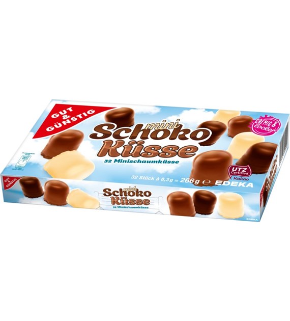 G&G Mini Schoko Kusse Ciepłe Lody 32szt 266g