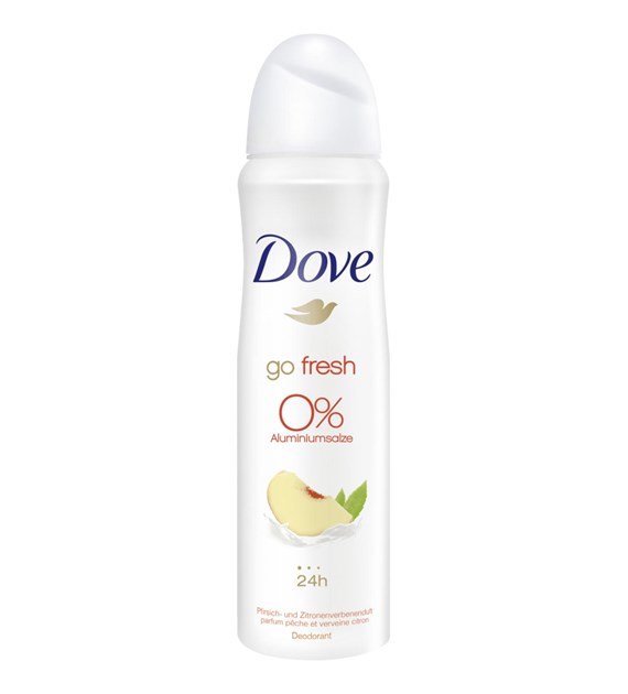 Dove Go Fresh 0% Alu Pfrisch Zitronen Deo 150ml