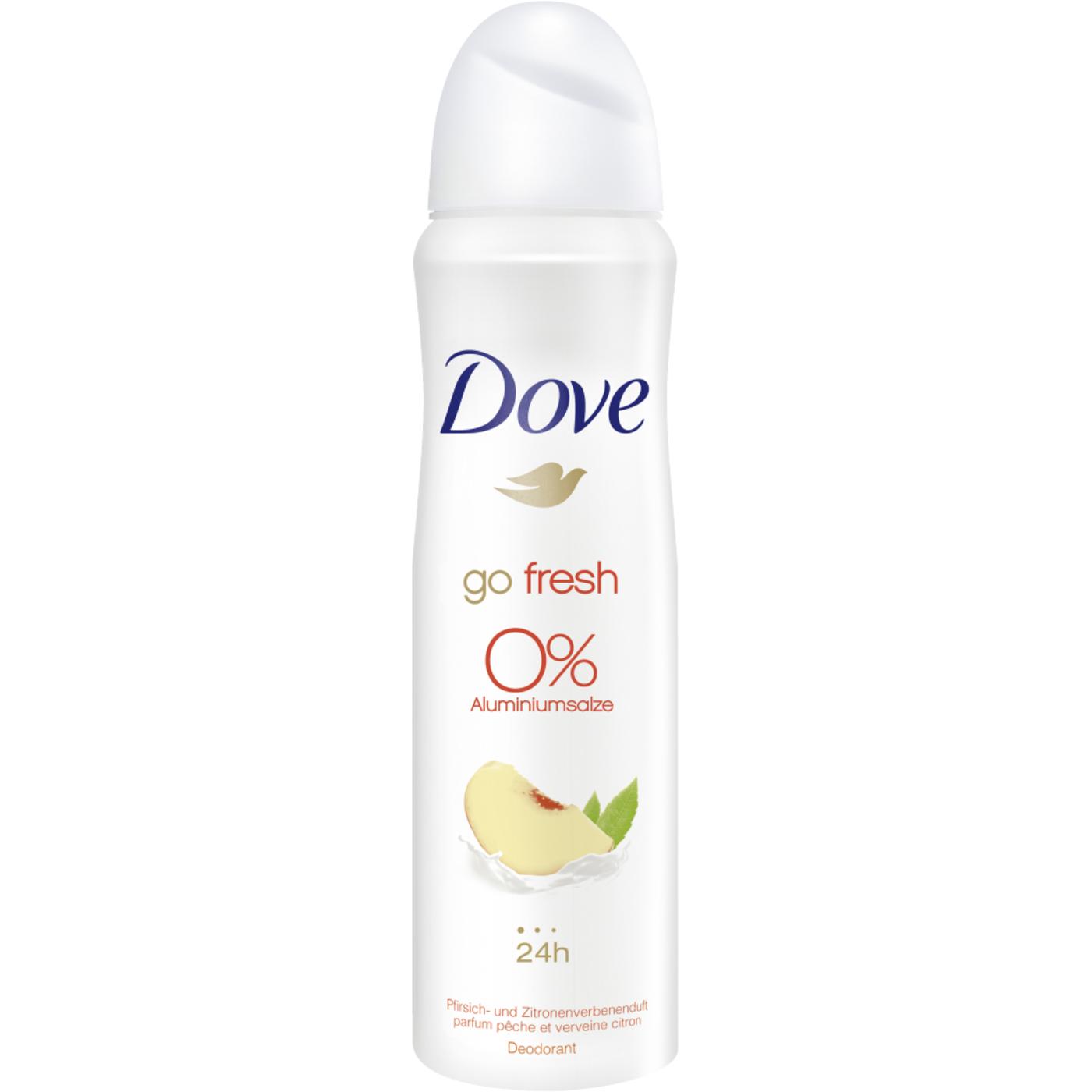 Dove Go Fresh 0% Alu Pfrisch Zitronen Deo 150ml