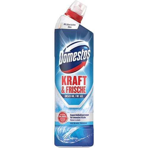 Domestos Ocean Fresh Aktiv Kraft WC Gel 1L