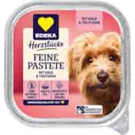 Edeka Feine Pastete Kalb Truthahn dla Psa 150g