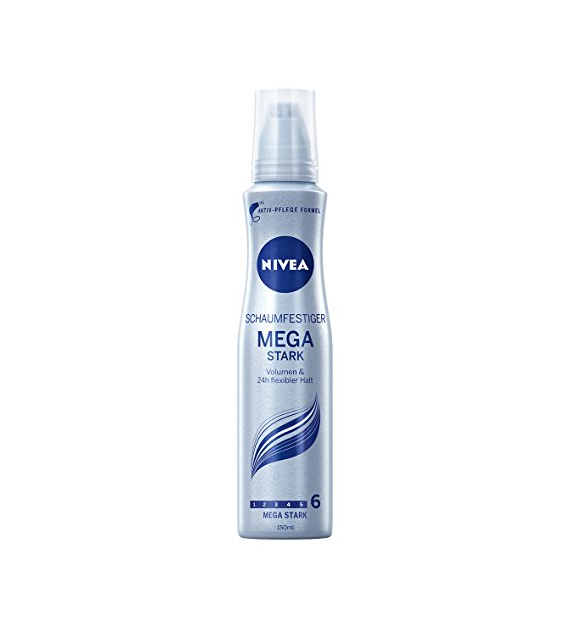 Nivea  6  Mega Stark Valumen Pianka 150ml