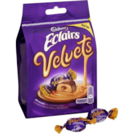 Cadbury Eclairs Velvets Classic Cuk 131g