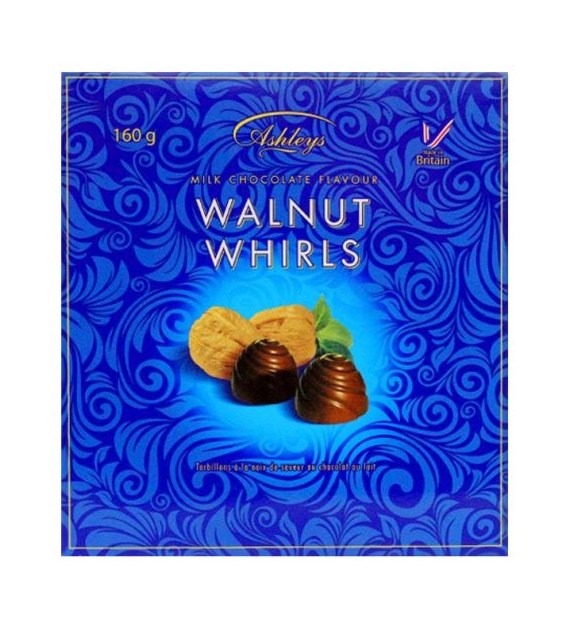 Ashleys Walnut Whirls Bombonierka 160g