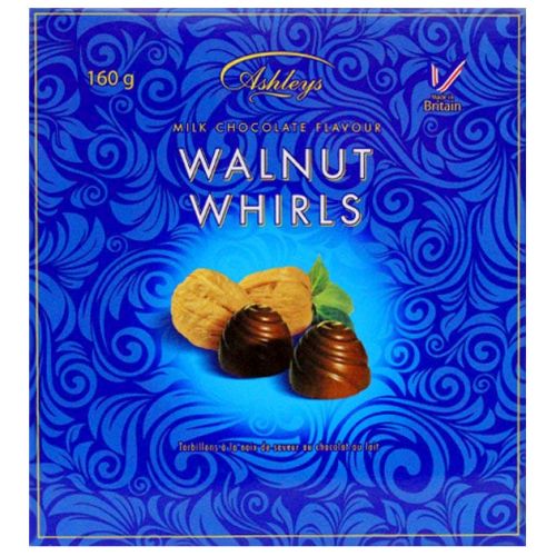 Ashleys Walnut Whirls Bombonierka 160g