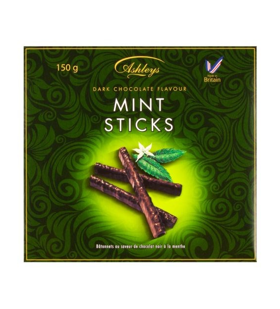Ashleys Mint Sticks Bombonierka 160g