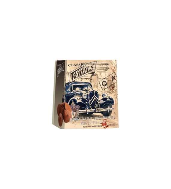 Classic Wheels Belgian Truffles Coffee 200g