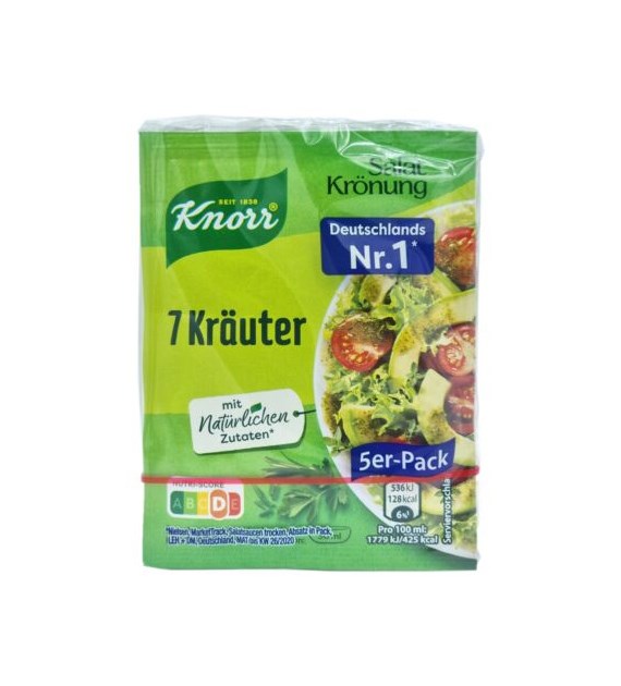 Knorr Salat Kronung 7-Krauter 5pack