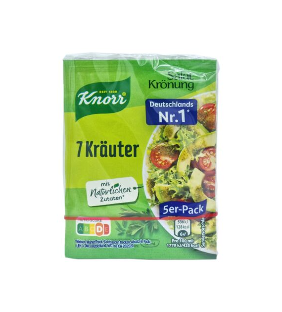 Knorr Salat Kronung 7-Krauter 5pack