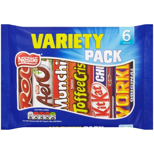 Nestle Variety Pack Batony 6szt 264g