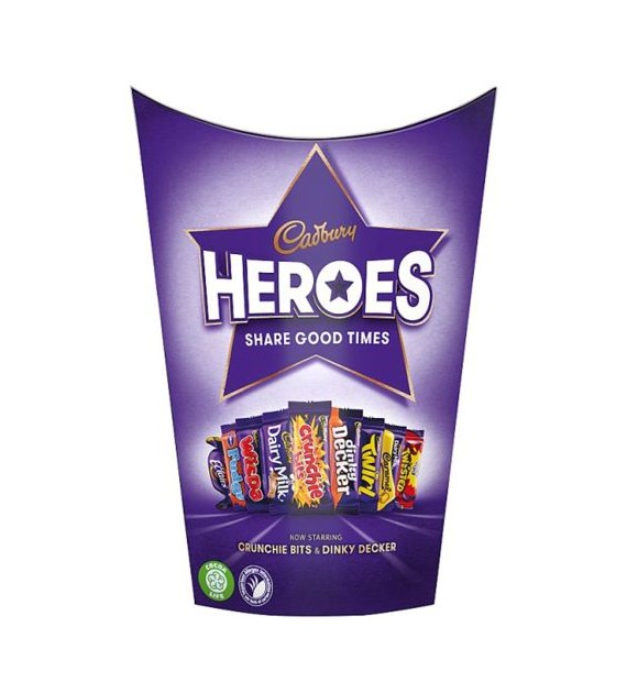 Cadbury Heroes Cukierki 189g