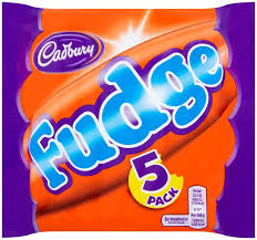 Cadbury Fudge Batony 5szt 127g