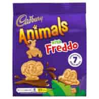 Cadbury Animals Ciastka 7 Bags 139g