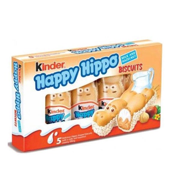 Kinder Happy Hippo Hazelnut 5szt 103g