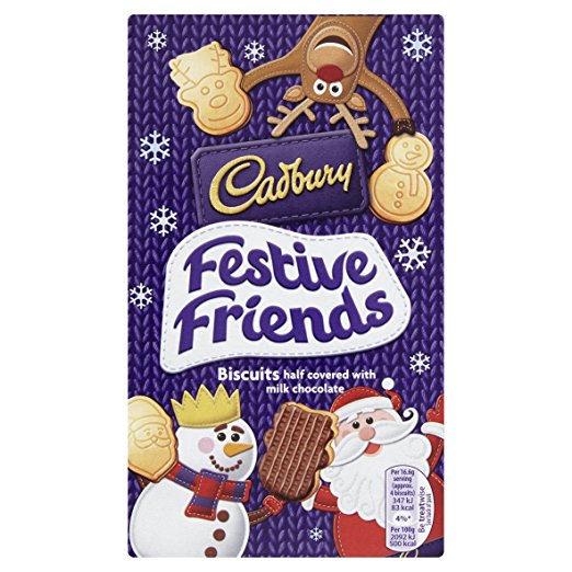 Cadbury Festive Friends Ciastka 150g