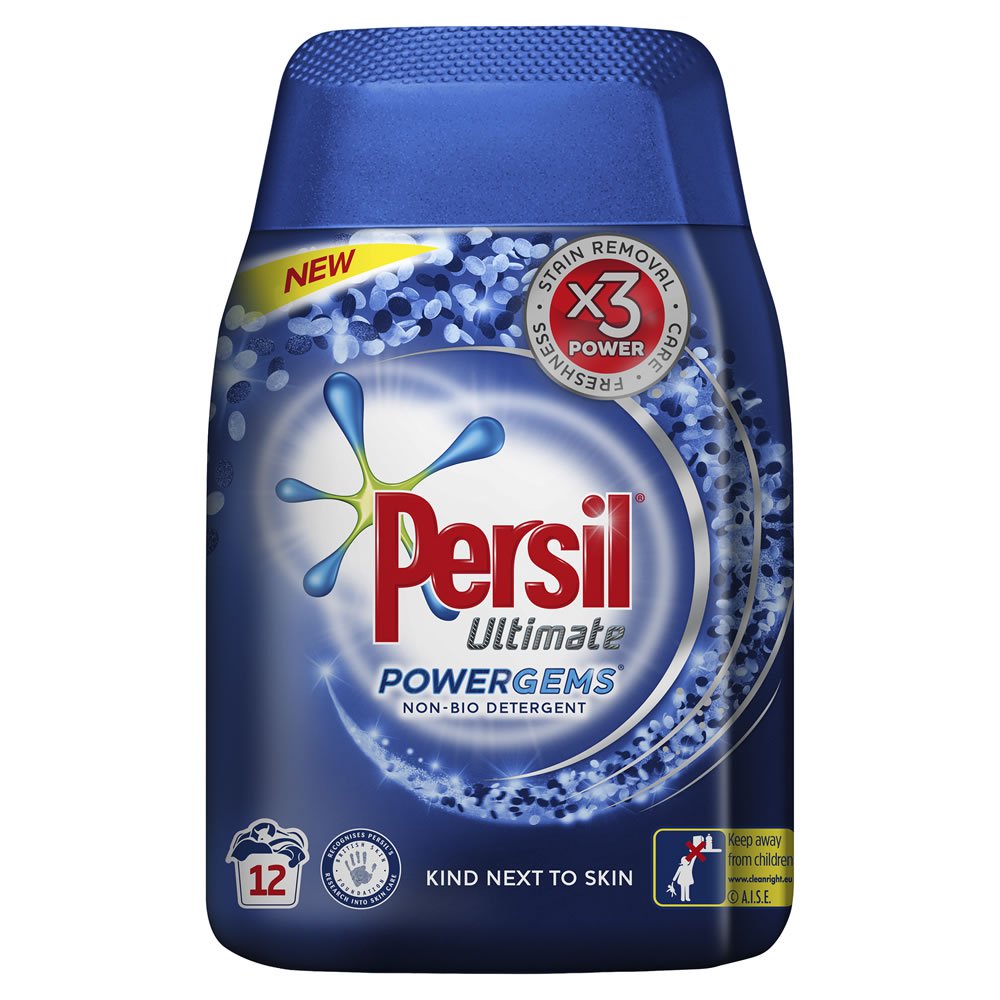 Persil Ultimate Gems Bio Granulki Niebies 12p 384g