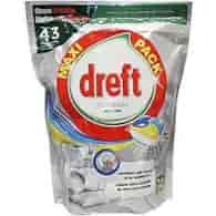 Dreft Platinum All in One Citron Tabs 43szt 725g