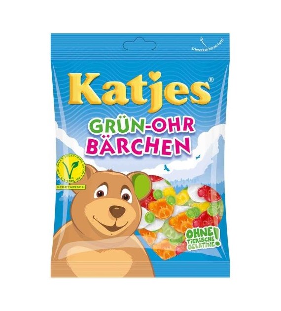 Katjes Grun-Ohr Barchen Vegetarian Żelki 200g