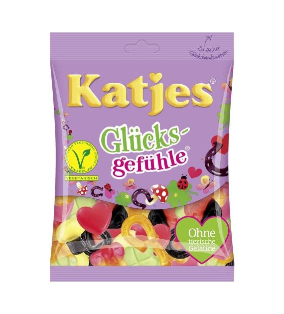 Katjes Glucks Gefuhle Vegetarian Żelki 200g