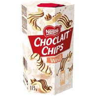 Nestle Choclait Chips Weiss 115g