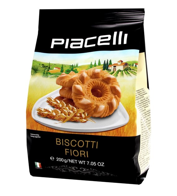 Piacelli Biscotti Fiori Ciastka 200g