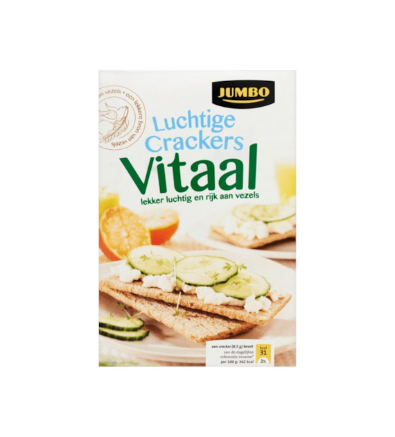 Jumbo Luchtige Crackres Vitaal Sucharki 250g