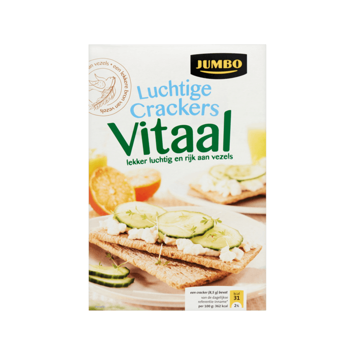 Jumbo Luchtige Crackres Vitaal Sucharki 250g