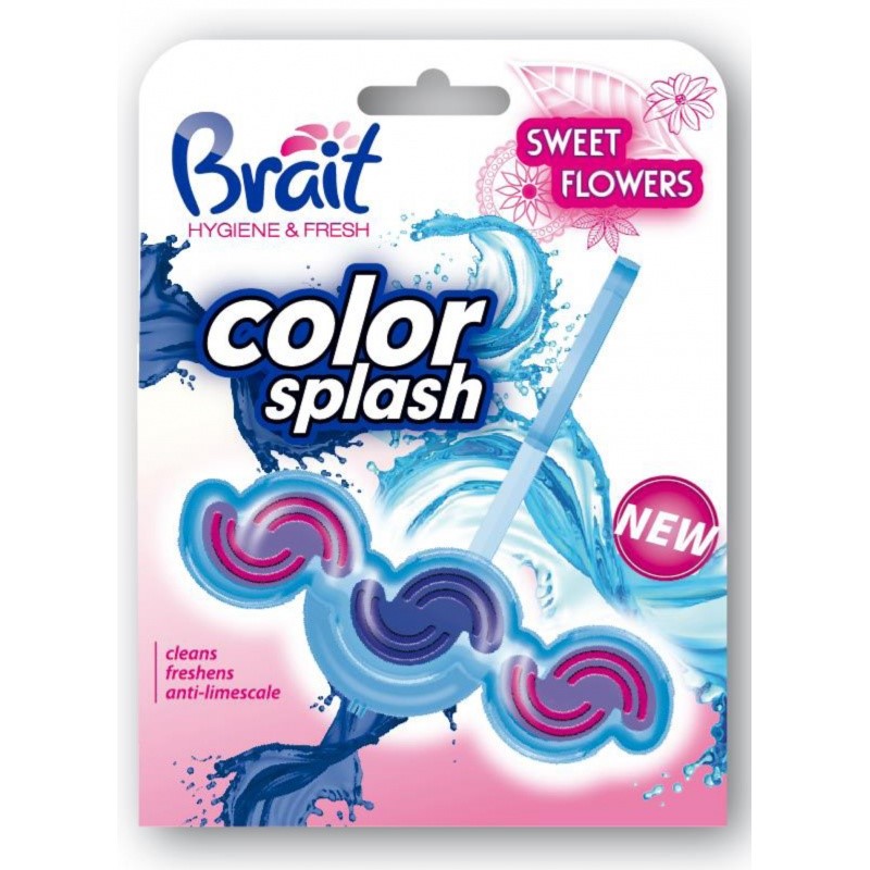 Brait Color Splash Sweet Flowers WC Zawieszka 45g