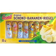 Casali Schoko-Bananen Riegel 8szt 110g