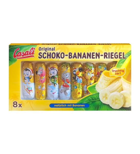 Casali Schoko-Bananen Riegel 8szt 110g