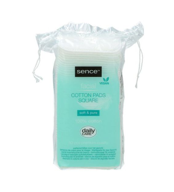 Sence Beauty Cotton Pads Duo-Pack Waciki 2x70szt