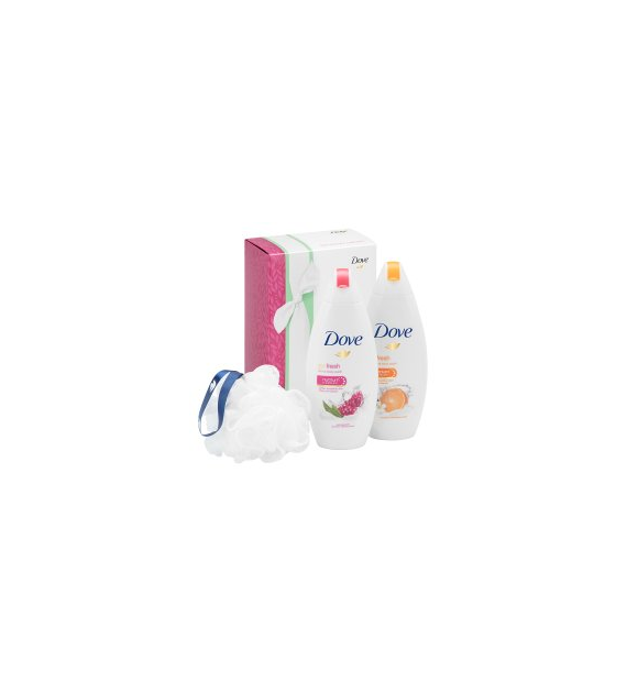 Dove Bliss Booster Collection 2x250ml + Gąbka