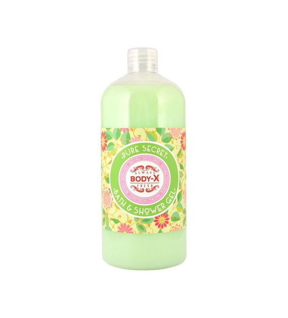 Body-X Pure Secret Bath Shower Gel 1L