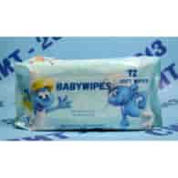 Disney Smurfs Chusteczki Nawilżane 72szt