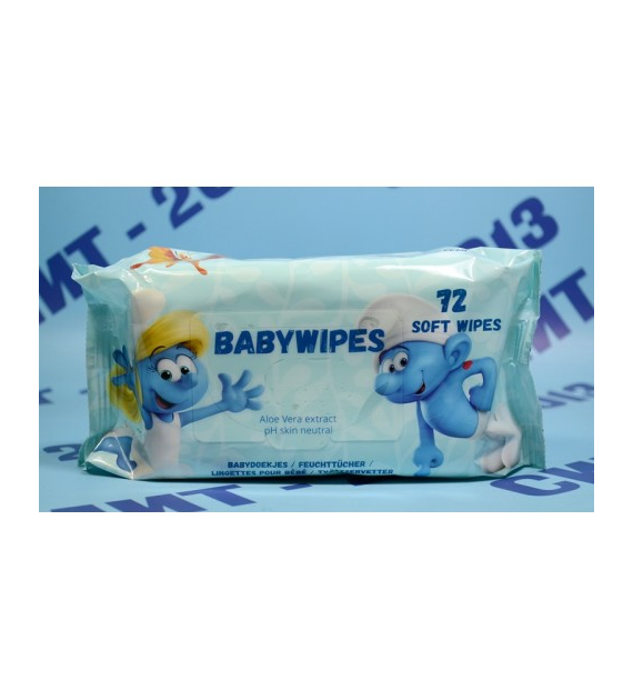 Disney Smurfs Chusteczki Nawilżane 72szt