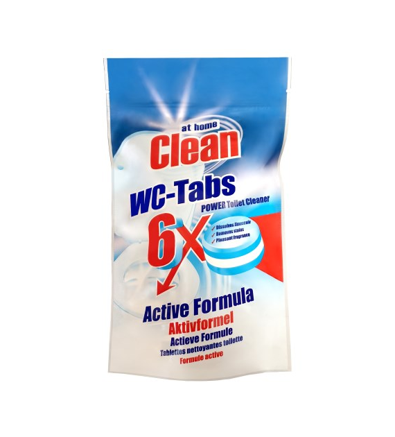At Home Clean WC Tabs Aktive Formel 6szt 150g