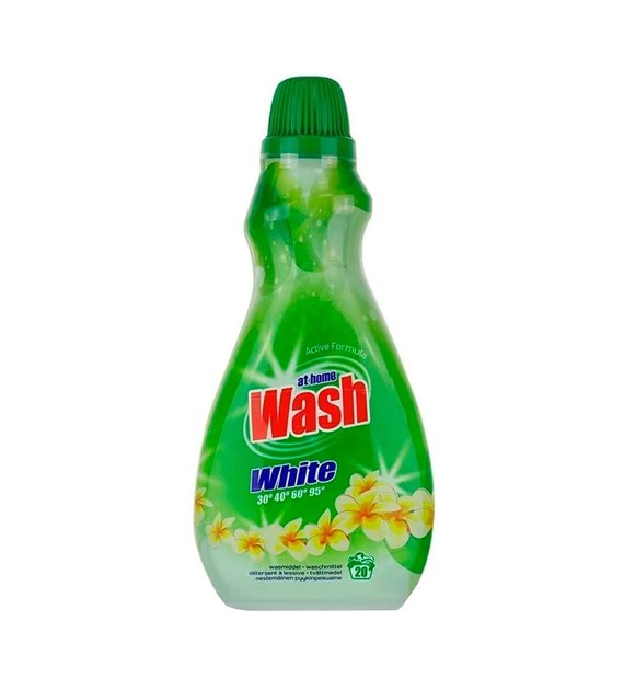At Home Wash White Gel 20p 1L